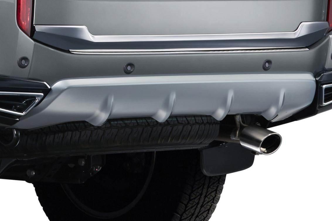 Rear under protection cover - SILVER suitable for Mitsubishi Pajero Sport QE 2016- Genuine