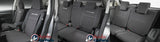 Seat covers Front, 2nd & 3rd Rear set Neoprene for Mitsubishi Outlander ZJ ZK ZL 2012-