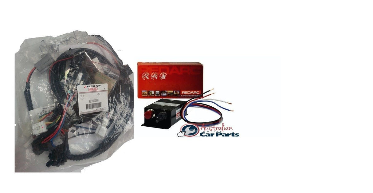 ELECTRIC BRAKE HARNESS KIT & Brake Controller suitable for Mitsubishi CHALLENGER 2011-15
