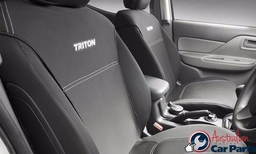 Front Seat Cover set Neoprene for Mitsubishi Triton MQ 2016-2022 Genuine New Dual Cab
