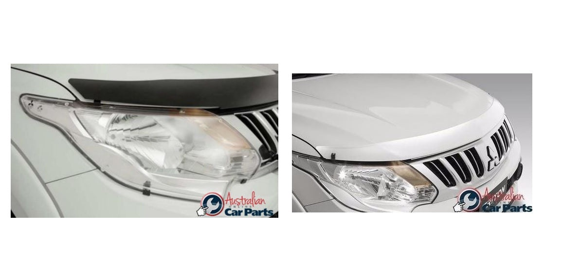 CLEAR BONNET & HEADLAMP PROTECTOR COMB0 suitable for Mitsubishi TRITON MQ MY16 2015- GENUINE