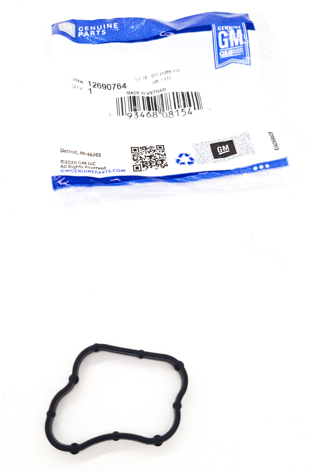 Radiator Cap Housing Seal Kit  Genuine Holden VZ VE S2 V6  Commodore