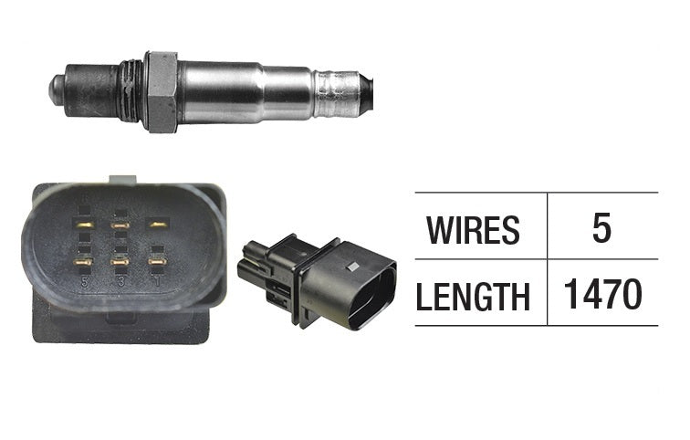 Oxygen Sensor - For Vw / Audi Goss OX785