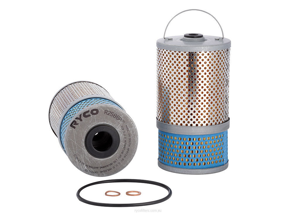 Oil Filter R2586P Ryco For Ssangyong Musso 2.9LTD FJ SUV 2.9 TD