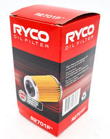 Oil Filter R2701P Ryco For Volkswagen Amarok 2.0LTD CDCA 2HA  2HB  S1B  S6B  S7A  S7B Ute BiTDI