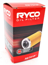 Oil Filter R2701P Ryco For Volkswagen Amarok 2.0LTD CDCA 2HA  2HB  S1B  S6B  S7A  S7B Ute BiTDI