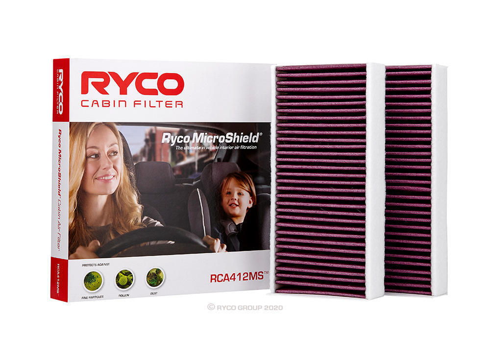 Air Cabin Pollen Filter  - Micro RCA412MS Ryco For BMW 2 Series 2.0LTD B47C20A F45 Active Tourer 218d