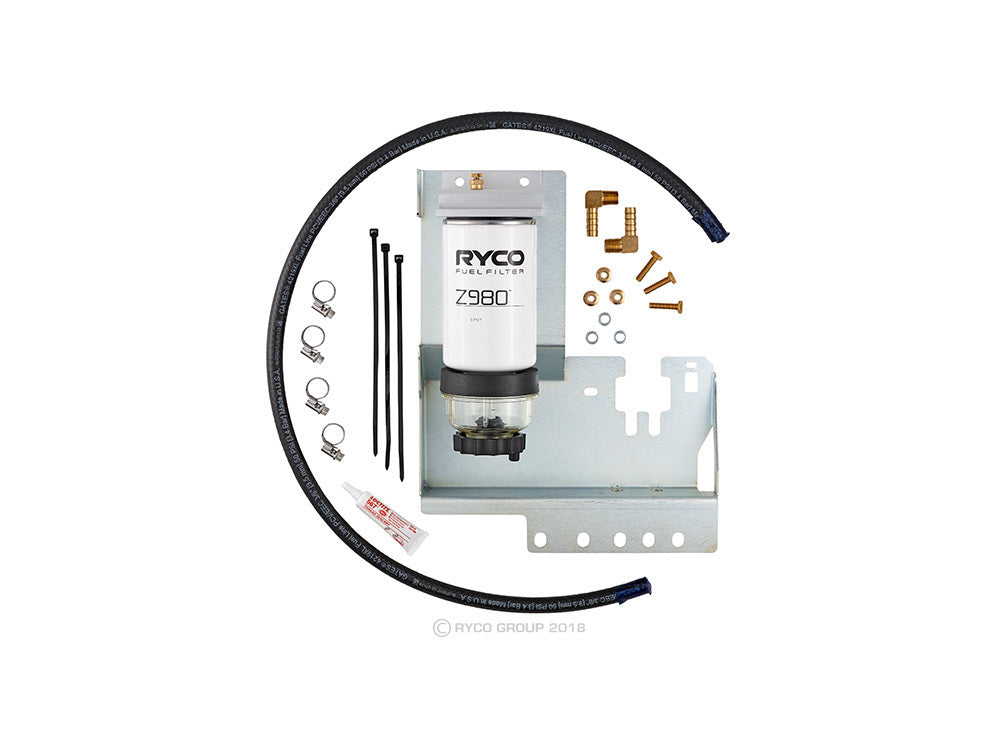 Fuel Water Separator Kit Ryco RFWK102 For Toyota Fortuner Hilux GUN156/122/123/126/136 2.8L
