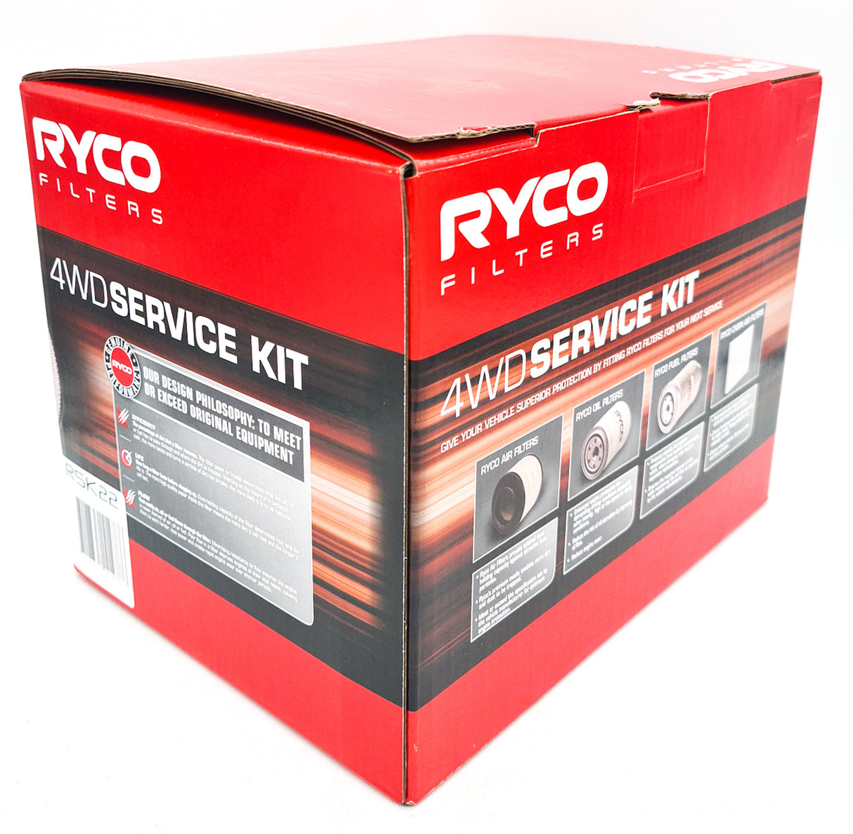 Oil Air Fuel Filter Service Kit Ryco for Hilux LN106 LN111 LN85 LN86 2.8L Diesel RSK22