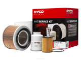 Oil Air Fuel Cabin Filter Service Kit Ryco for Patrol Y61 GU 3.0 Diesel RSK24C 2000-2020