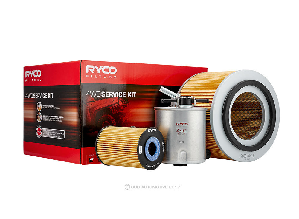 Service Filter Kit RSK30 Ryco For Nissan Patrol 3.0LTD ZD30DDTi Y61  GR    GU Station WagondTi