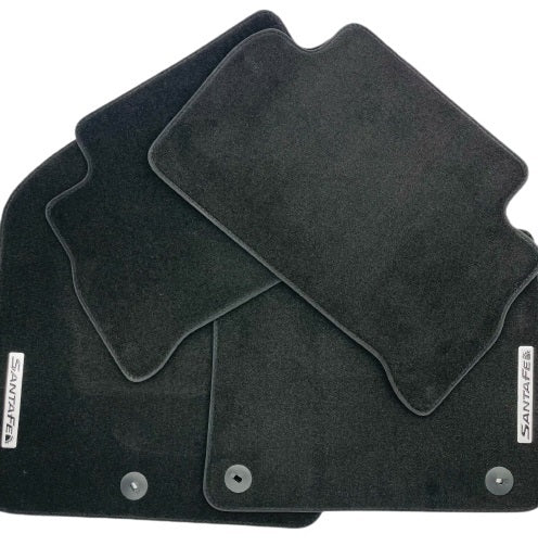 Tm Santa Fe Carpet Mats Black S1A20APH01 for Hyundai