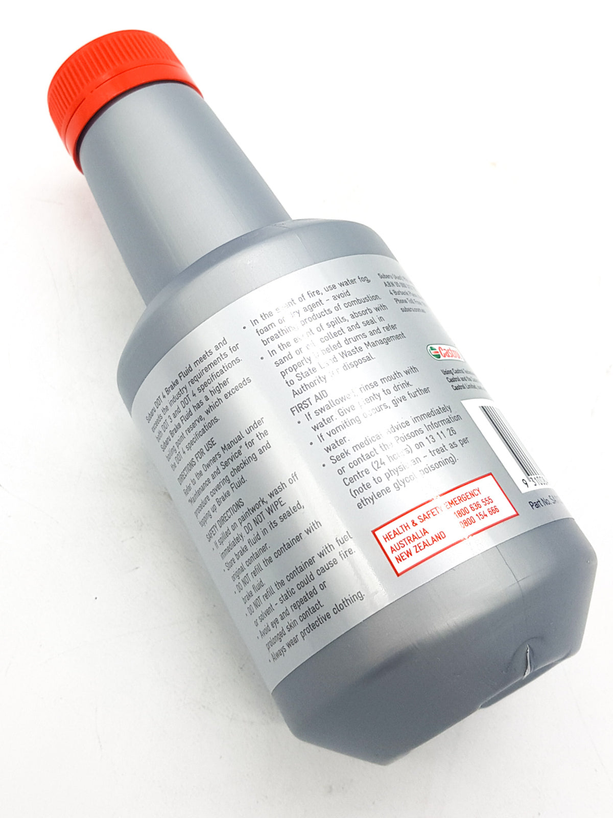 Brake Fluid 500ml Dot 4 Genuine SA1132 for Subaru