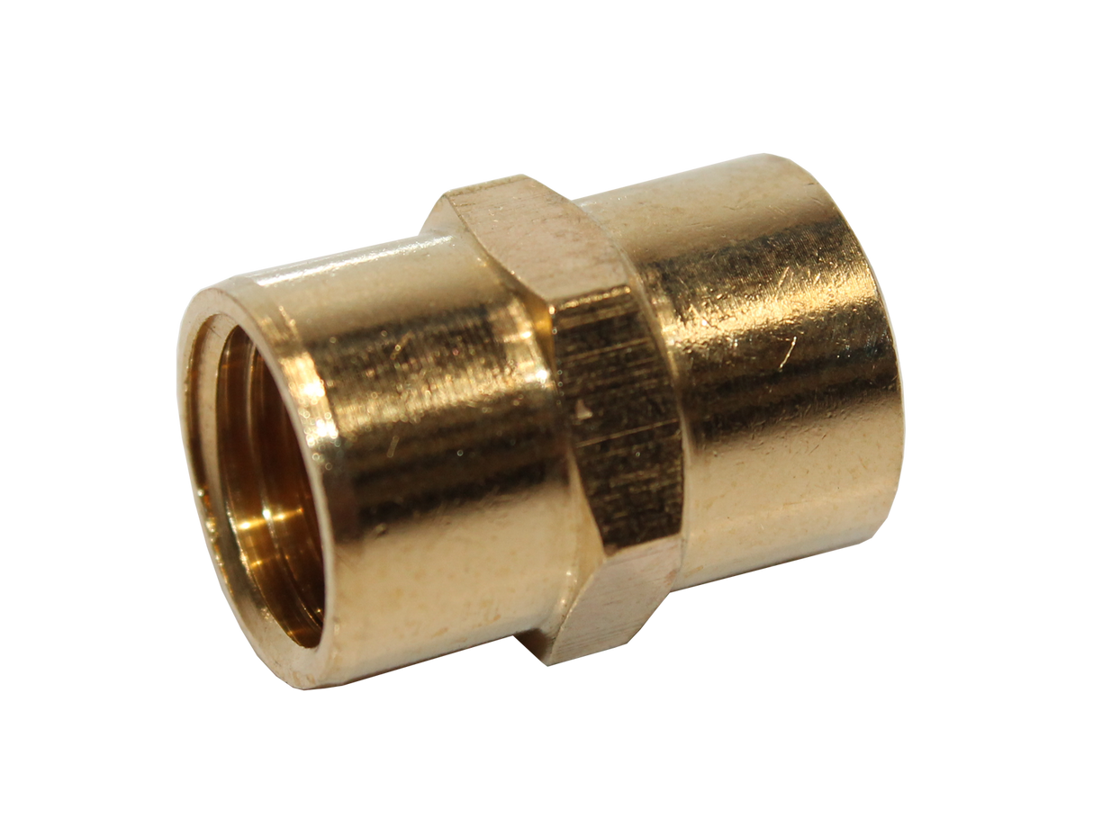 SP Tools Brass 1/4" f x 1/4" f Hex Socket SCA52