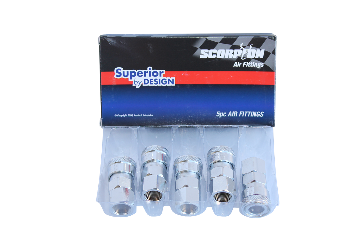 SP Tools Nitto Style 3/8" Female Thread Coupler (Box of 5) SF30BX