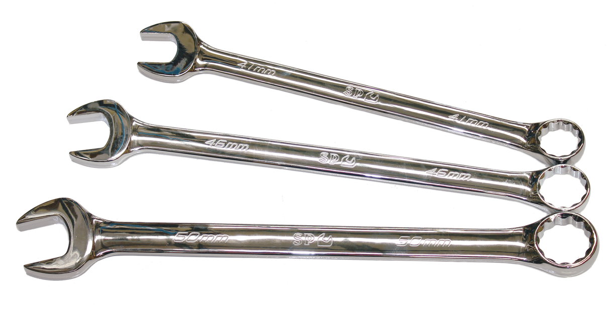 SP Tools Spanner Set Large Jumbo ROE Metric 3 PieceP10020