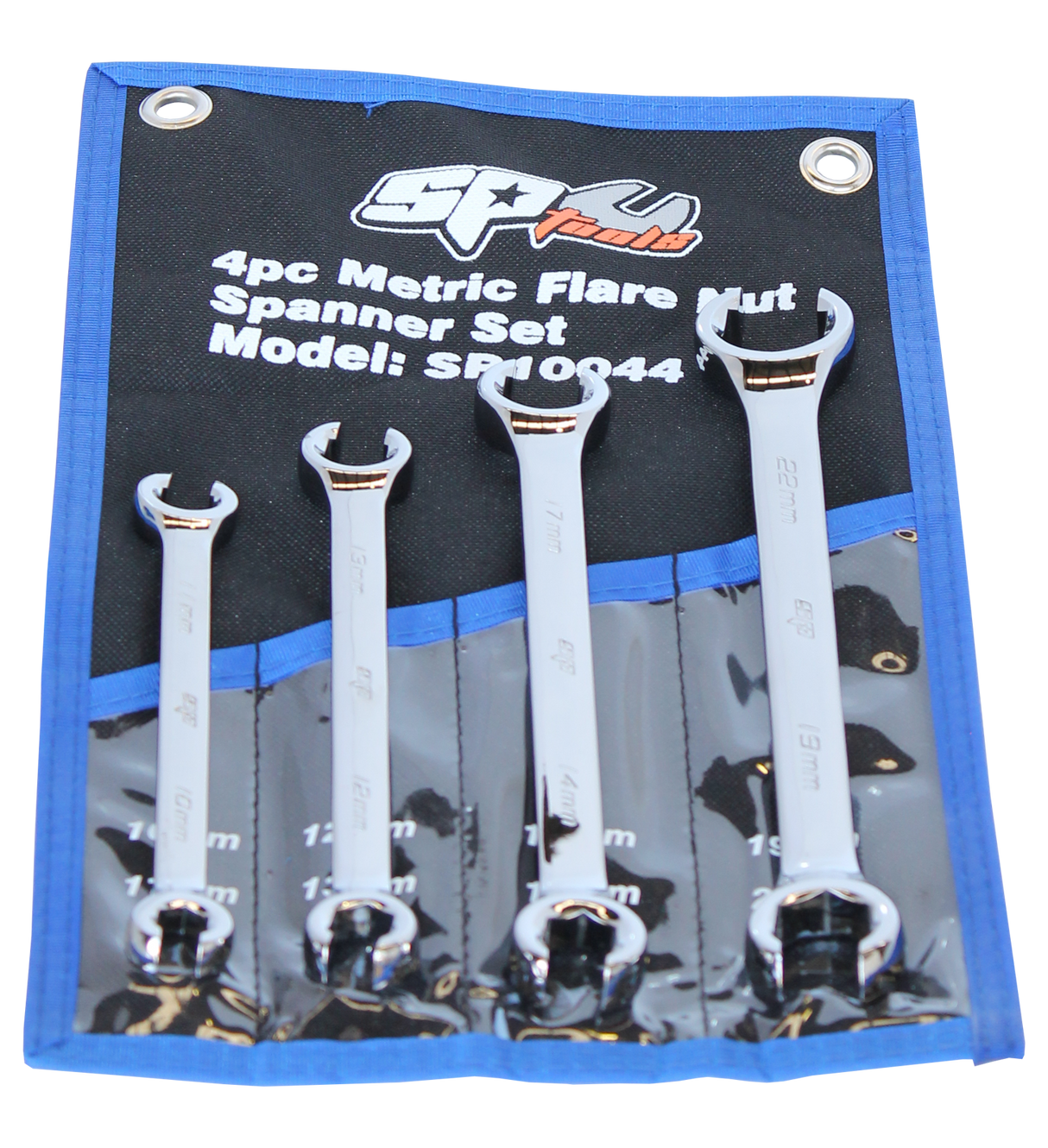 SP Tools Spanner Set Flare Metric 4 Piece SP 10044