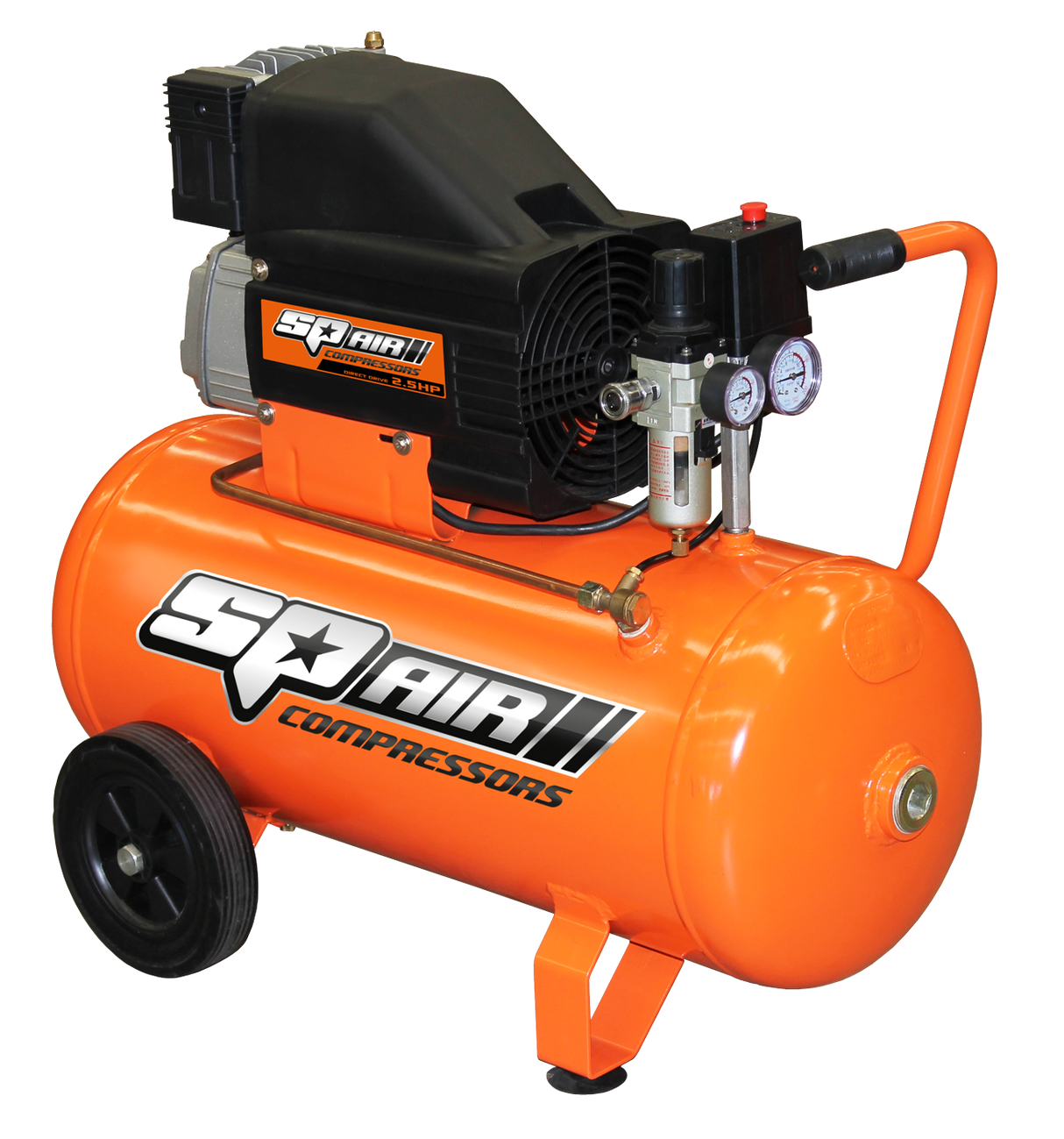 SP Tools 2.5HP Direct Drive Compressor 50ltr Tank SP12-50X