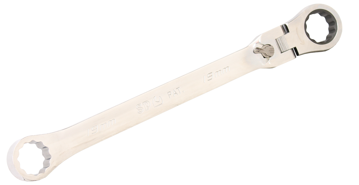 SP Tools Spanner Gear Drive Double Ring Flex Head 10mm SP14030