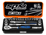 SP Tools Socket et 1/4 Drive 12 Point 23 Piece Metric/SAE SP20100