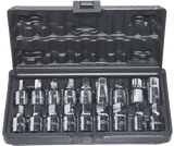SP Tools Oil Drain Plug key Set 3/8" -18 Piece SP20215