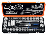 SP Tools Socket Set 1/2 Drive 12 Point 41Piece Metric/SAE SP20300