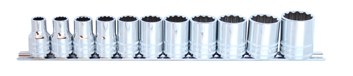 SP Tools Socket rail 1/2 Drive 12 Point 11 PieceAE SP20331