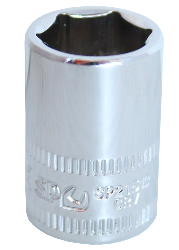 SP Tools Socket 1/4 Drive 6 Point Metric 12mm SP21512