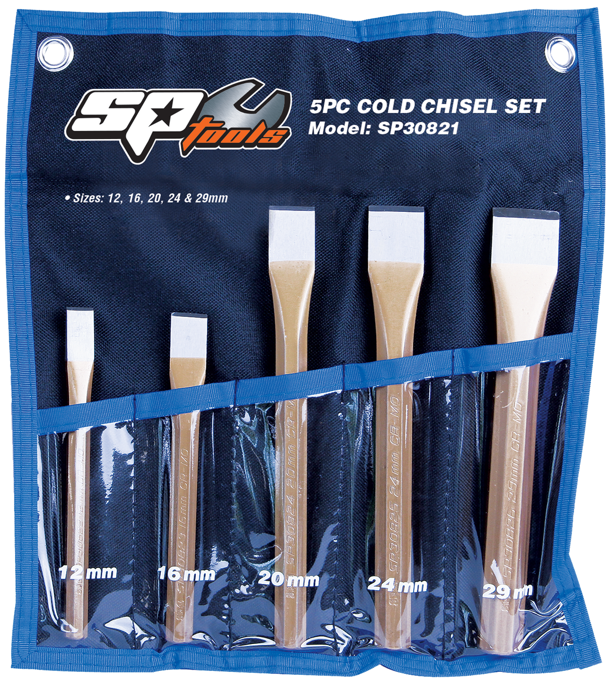 SP Tools Cold Chisel Set-5 Piece SP30821