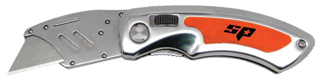 SP Tools Knife Folding Lock-Back Utility Professional  SP30854