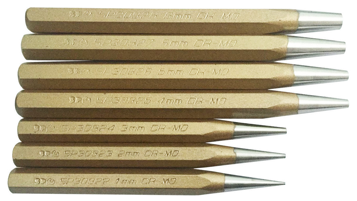 SP Tools Punch Taper 2x10x120mm SP30923