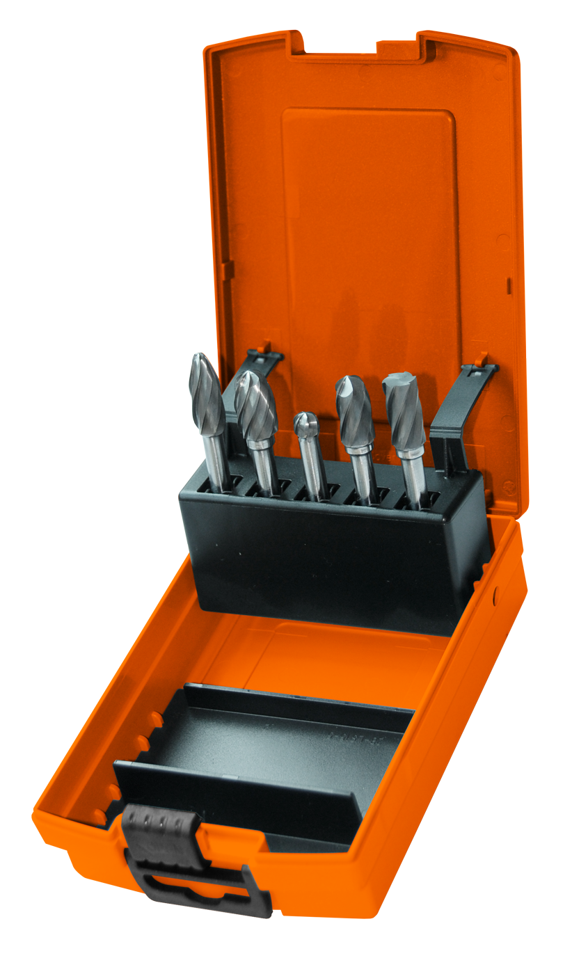 SP Tools Burr Set 5 Piece - Suit Aluminum & Non-Ferrous Metals SP31385