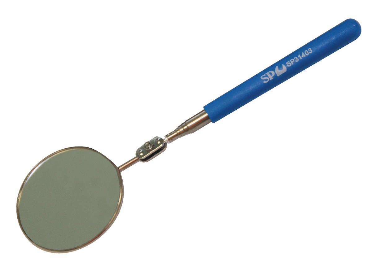 SP Tools Inspection Mirror Telescopic 280mm- 800mm 82 dia SP31403