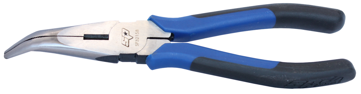 SP Tools Pliers High Leverage Bent Long Nose 200mm SP32158