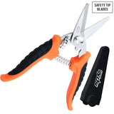 Industrial Shears/ Scissors workshop Cutters with safety Tip blades SP Tools SP32266 Heavy Duty