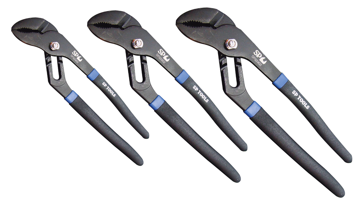 SP Tools Plier Set 3 Piece Multigrip (Adjustable Joint) SP32910