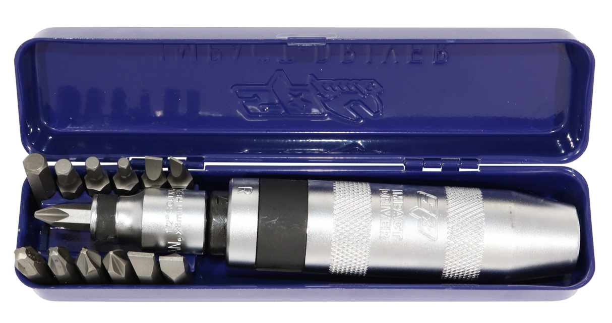 SP Tools Screw Driver  Set 13 Piece Impact Phillips/ Slotted/InHex SP34030