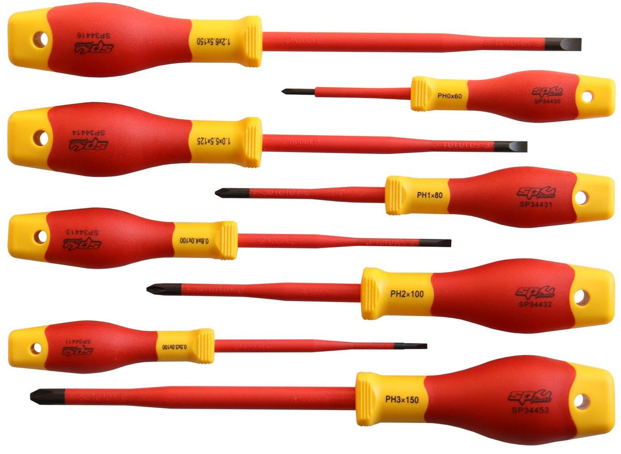 SP Tools 8 Piece Electrical Screwdriver Set - VDE Insulated SP34041