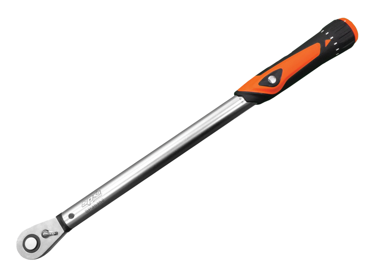 SP Tools Torque Wrench 1/4" Drive 290mm 5-25nm 1.5-18ft/lbs SP35152