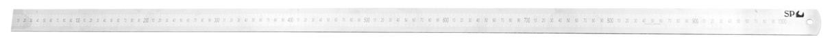 SP Tools Ruler Stainless Steel 1000 And 32 And 1.8 SP35217