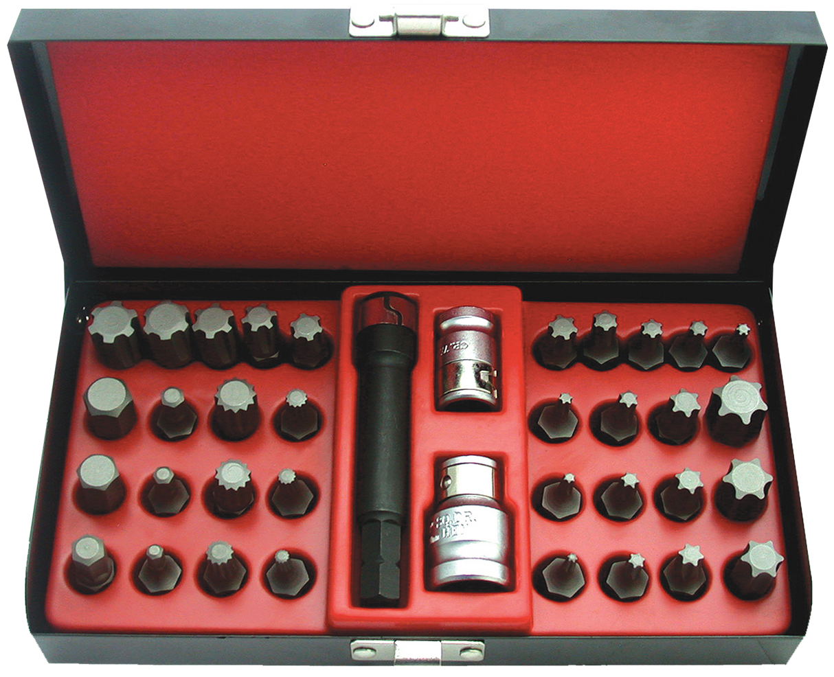 SP Tools Bit Set 3/8" & 1/2 Drive 35 Piece Professional SP39610