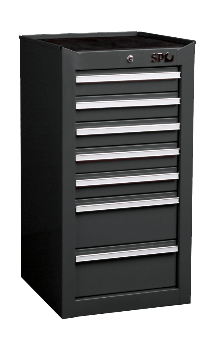 SP Tools Side Cabinet 7 Drawer Black SP40131