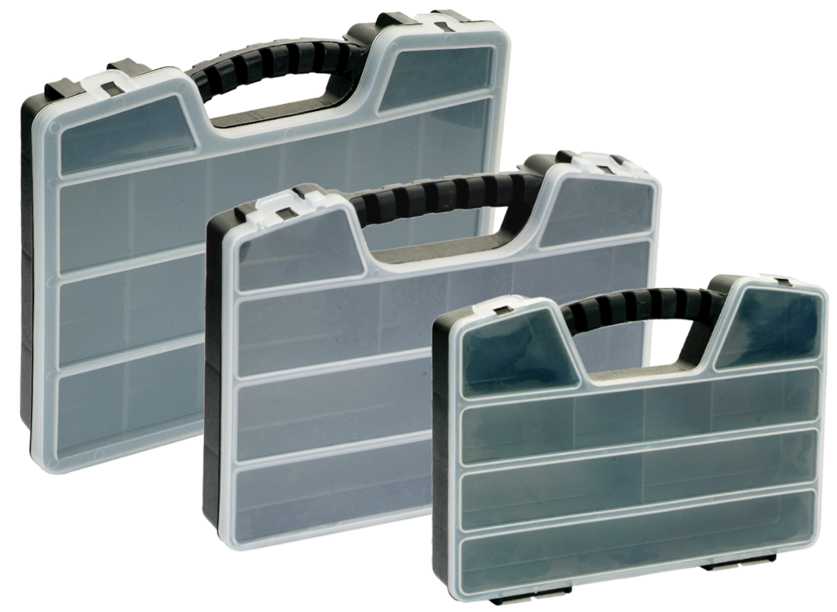 CASE STORAGE SP PLASTIC W DIVIDERS - 3 PACK  SP40375