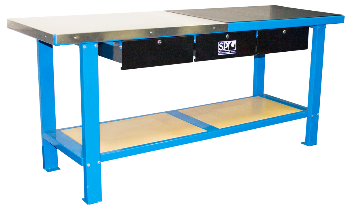 SP Tools Work Bench Custom 2000mm 3 Drawer bom SP40400