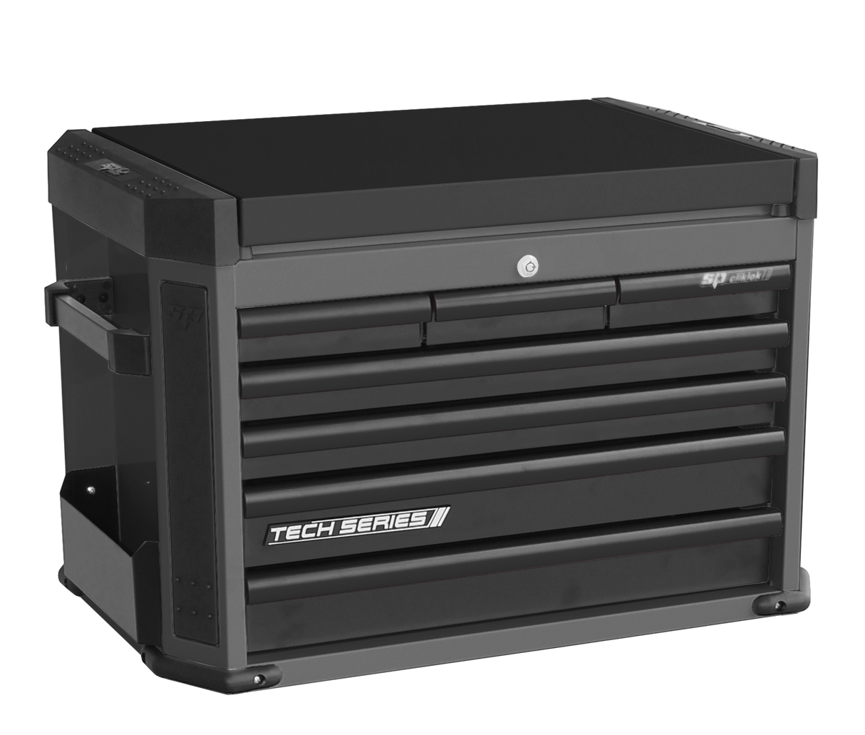 SP Tools Tech Series Tool Box - 7 Drawer - Diamond Black SP42205D