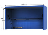 SP Tools USA Sumo Series 59" Top Hutch for Tool Cabinet SP44730BL Blue/ Black