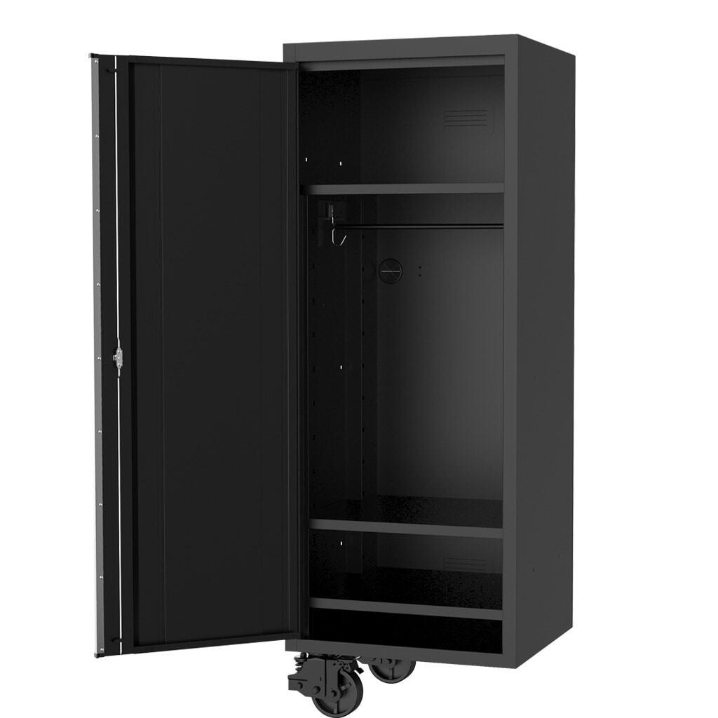 SP Tools 27" Side Tool Cabinet USA SUMO Series SP44885 Black / Chrome