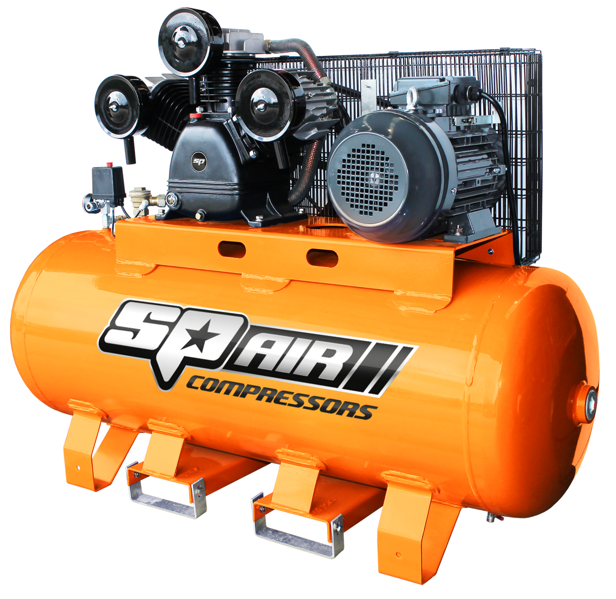 SP Tools 10hp Commercial Electric Stationary Pneumatic Air Compressor - SP50