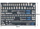 SP Tools EVA Toolkit 103 Piece Metric/SAE Socket & Accessories SP50005
