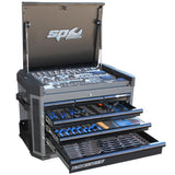 SP Tools Metric Tool Kit & Box 209PC Black Tech Series SP50033D